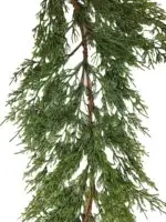 Artificial Green Faux Cedar Christmas Garland